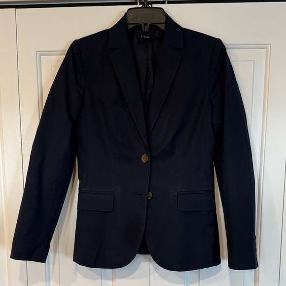 J. Crew Women's Navy Blazer - Picture 2 of 6